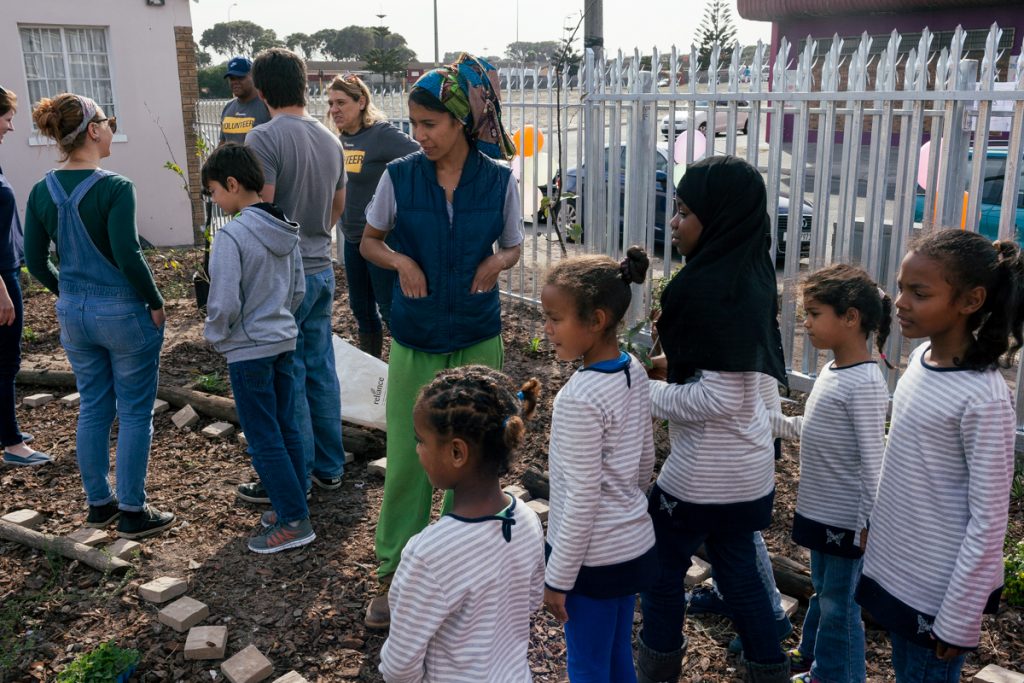 100 Homes Project Beacon Valley family portrait Mitchell's Plain