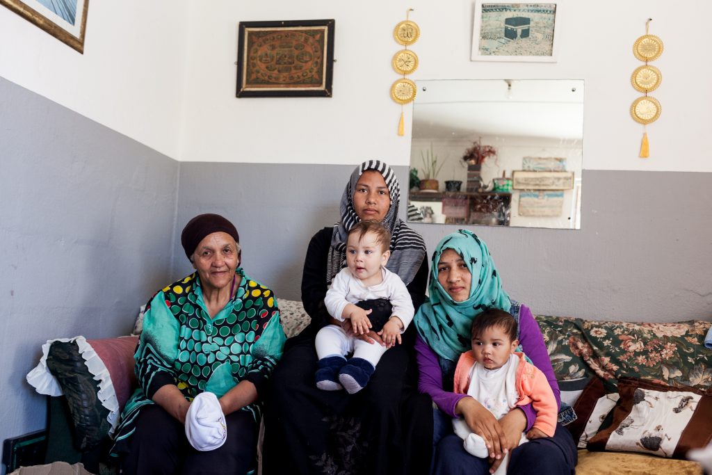 100 Homes Project Beacon Valley family portrait Mitchell's Plain