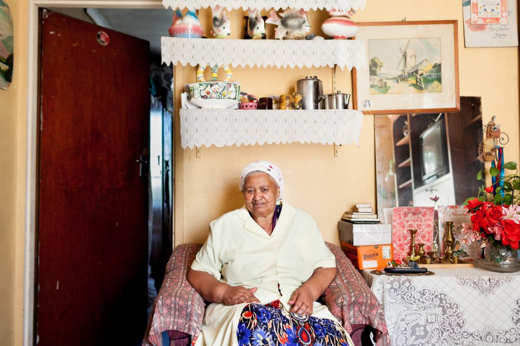 100 Homes Project Beacon Valley family portrait Mitchell's Plain