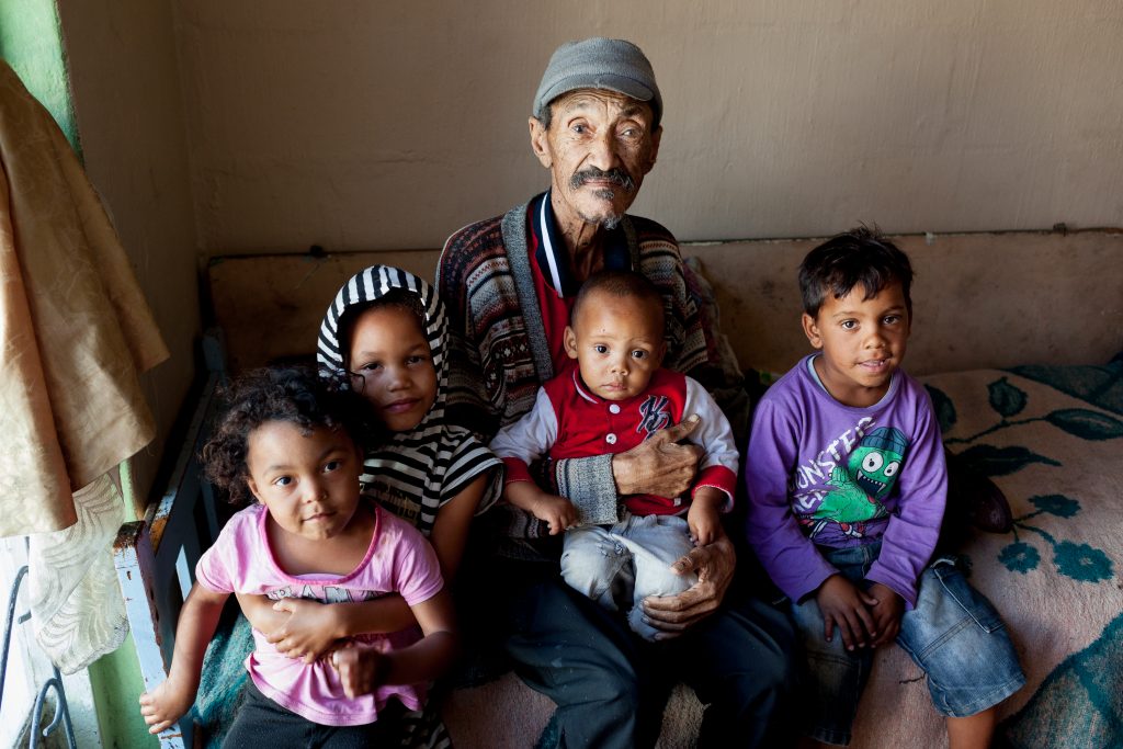 100 Homes Project Beacon Valley family portrait Mitchell's Plain