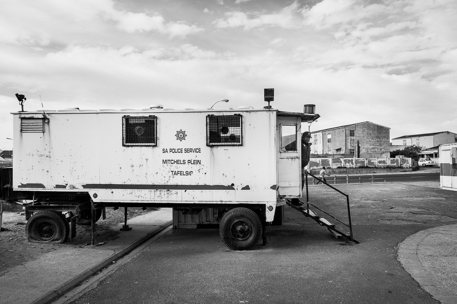 Police Station outpost for a section of Tafelsig, Mitchell’s Plain, 2011.