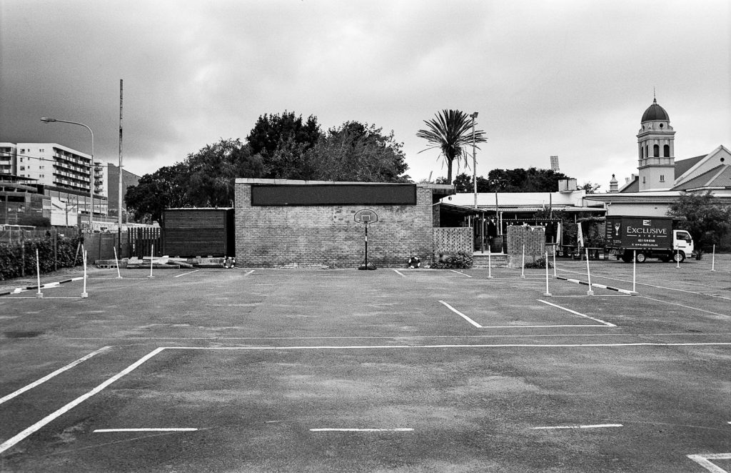 Driving school yard, Claremont, 2014.
