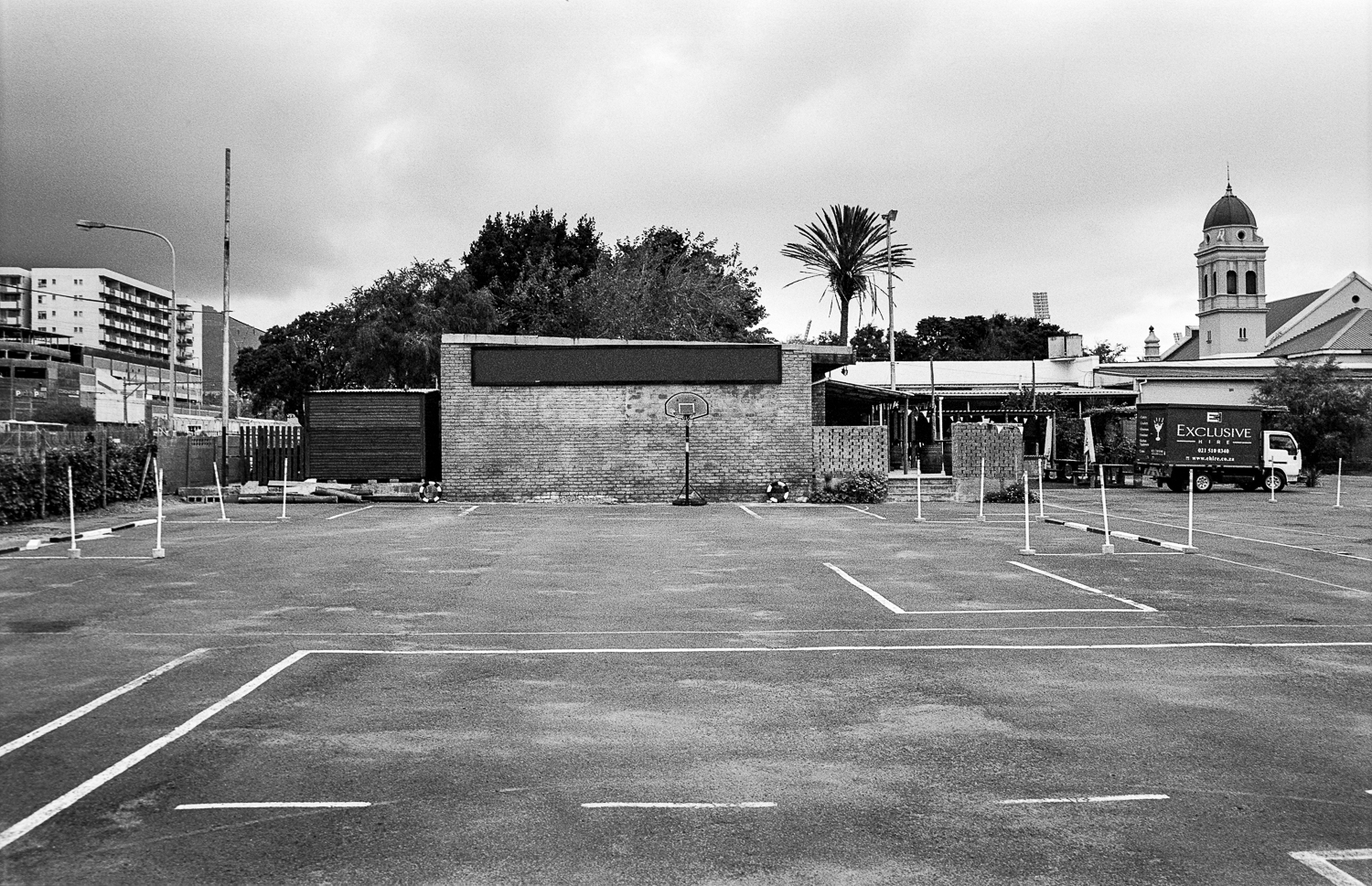 Driving school yard, Claremont, 2014.