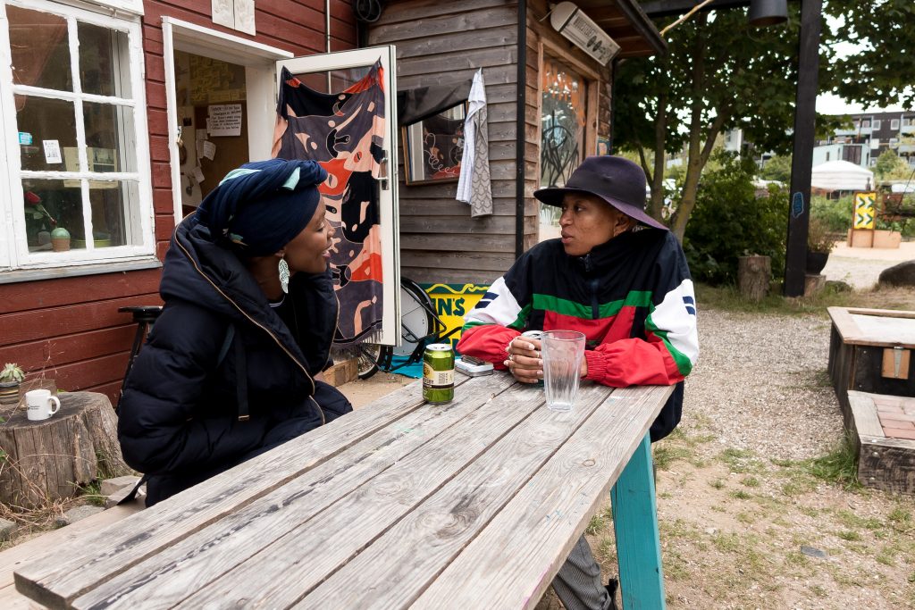 Celebrating Midsummer at Godsbanen in Aarhus, Denmark