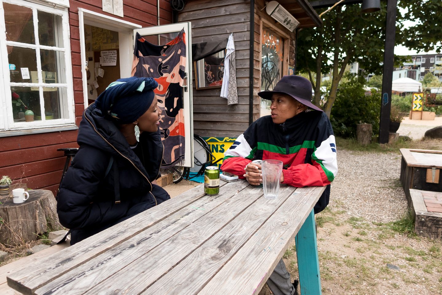 Celebrating Midsummer at Godsbanen in Aarhus, Denmark