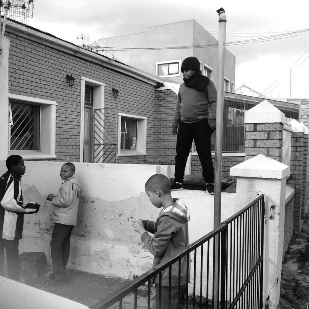 Gentrification Woodstock Cape Town street art and residents